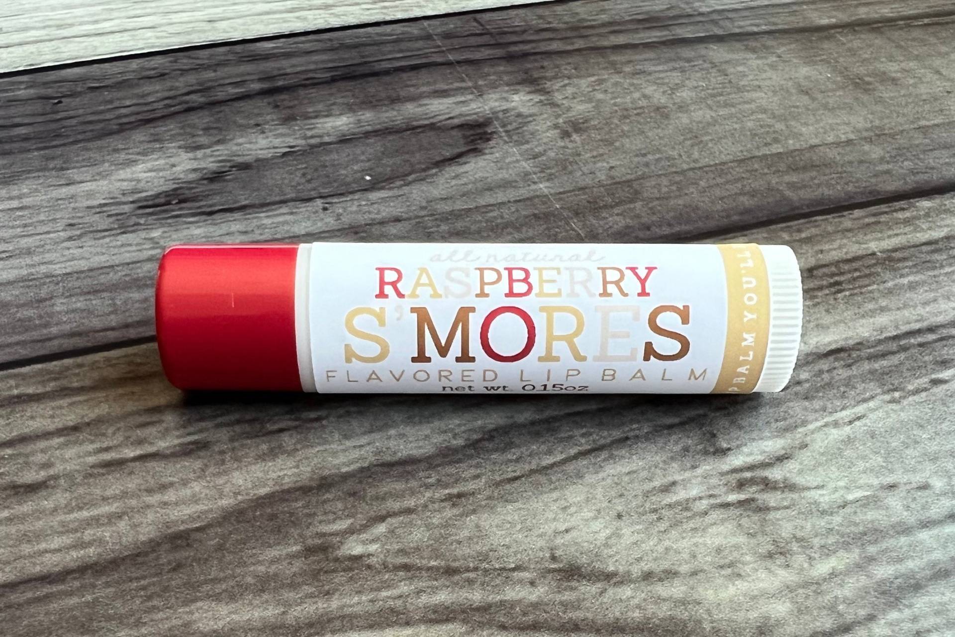 Himbeer S'mores Lippenbalsam - All Natural Handgemacht von SweetLipsLBCo