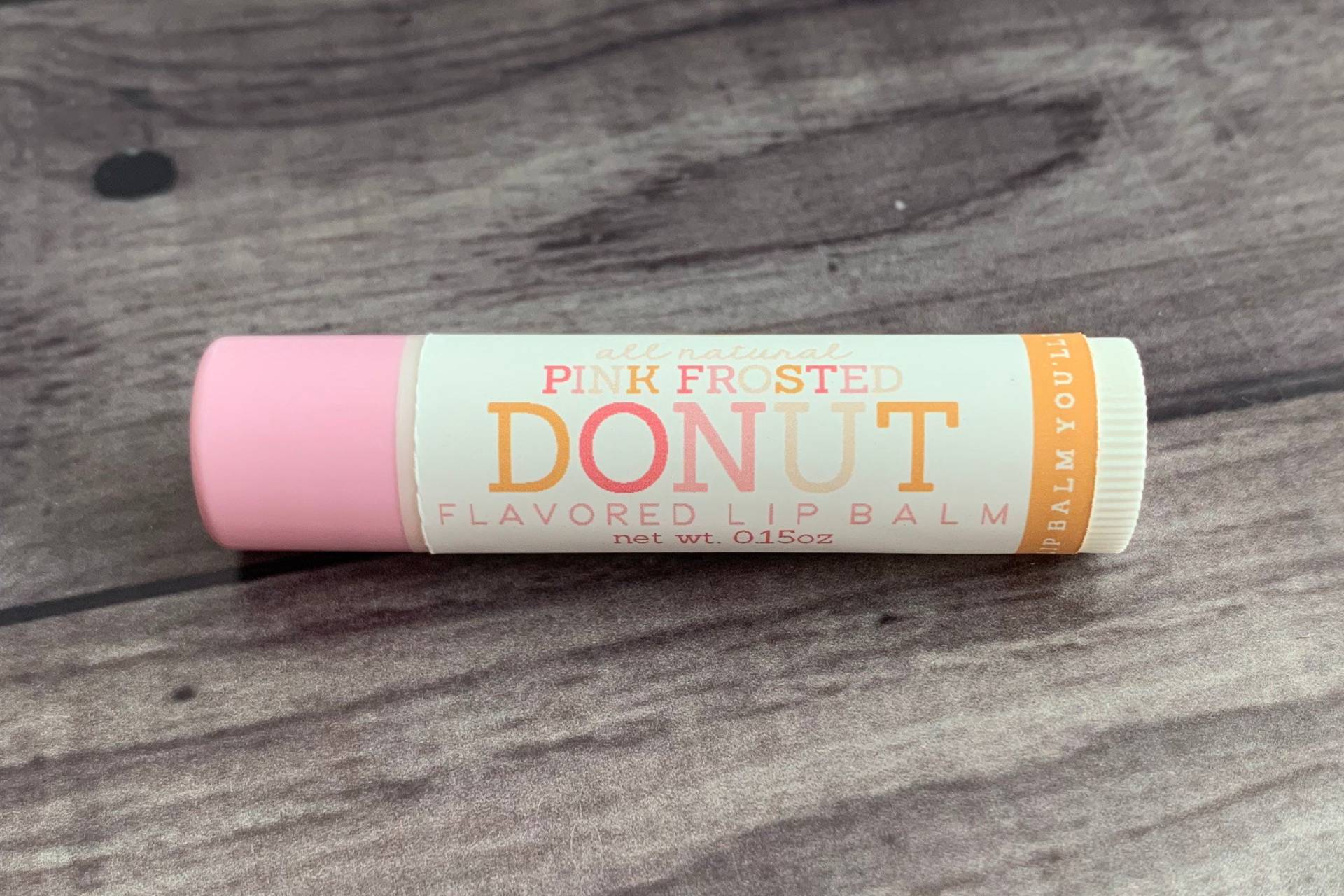 Pink Frosted Donut Lippenbalsam - Ganz Natürlich Handgemacht von SweetLipsLBCo