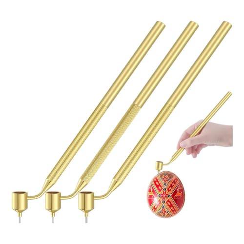 Sweetness 3er-Set Pysanka-Set Heißwachs-Zeichenstifte für Dekorative Künste für Ostereier Pysanky-Zubehör Sweetness 3er-Set Pysanka-Set Heißwachs-Zeichenstifte für Dekorative Künste für Ostereier Pysanky-Zubehör von Sweetness