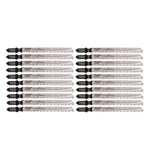 Sweetness T101B T-Schaft Stichsägeblätter-Set, 20er Pack, 4 10 TPI, Saubere Präzise Gerade Schnitte in und PVC, Einfach zu Bedienen Sweetness T101B T-Schaft Stichsägeblätter-Set, 20er Pack, 4 10 TPI, Saubere Präzise Gerade Schnitte in und PVC, Einfach zu Bedienen von Sweetness