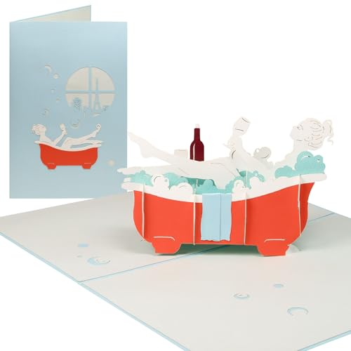 Sweetpopup® 3D Pop-Up Karte | Geschenkkarte Geburtstag, Wellness, Spa, Hotel-Gutschein | Glückwunschkarte Urlaub & Auszeit | Klappkarte Kreative Geschenkideen für Frau, 192 von Sweetpopup