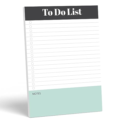 To-Do-Listen-Notizblock, Anthrazit und Minze To-Do-Listen-Notizblock, Anthrazit und Minze von Sweetzer & Orange