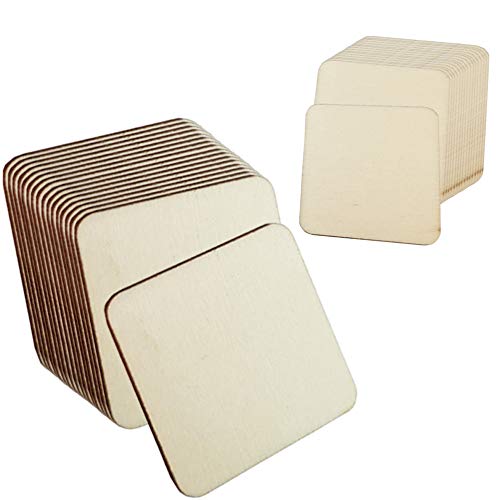 Sweieoni Holzscheiben 150 Stück Holz Quadrate Scheiben Baumscheiben Holzplättchen Holz-Quadrate Holzplättchen zum Basteln Quadrat Holz Holz Platten Holz zum Basteln für DIY Malen Handwerk (3 cm, 5 cm) Sweieoni Holzscheiben 150 Stück Holz Quadrate Scheiben Baumscheiben Holzplättchen Holz-Quadrate Holzplättchen zum Basteln Quadrat Holz Holz Platten Holz zum Basteln für DIY Malen Handwerk (3 cm, 5 cm) von Sweieoni