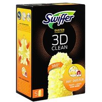 Swiffer DUSTER STAUBMAGNET 360° 3D CLEAN Staubfangtücher Mikrofaser, 5 Tücher von Swiffer