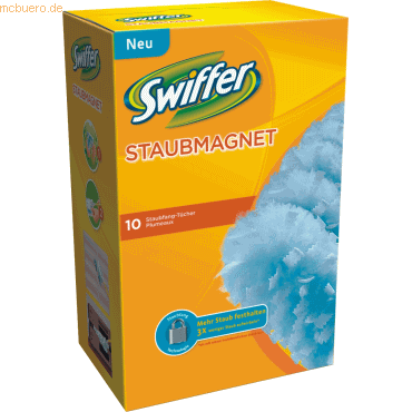 Swiffer Staubfangtuch Swiffer Ersatztücher VE=9 Stück blau von Swiffer