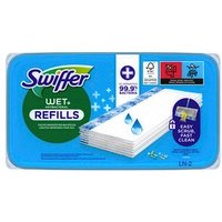 Swiffer WET+ ANTIBACTERIAL REFILLS Feuchte Bodentücher Mikrofaser, 10 St. von Swiffer