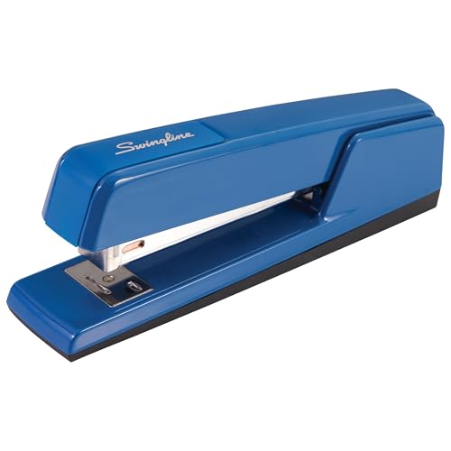 Swingline Heftgerät, 30 Blatt Kapazität, 747 Classic Hefter, staufrei, Metall, Königsblau (74724) von Swingline