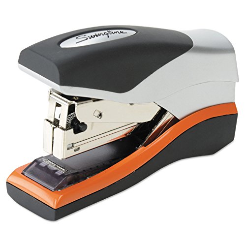 Swingline Heftgerät, Optima 40, kompakt, Low Force, 40 Blatt, schwarz/silber (S7087842) von Swingline