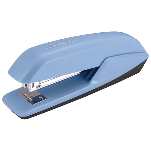 Swingline Heftgerät, 20 Blatt Kapazität, 545 Schreibtischhefter, Electric Blue (S7054511) von Swingline