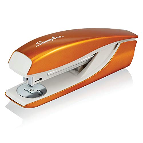 Swingline Heftgerät, NeXXt Serie Wow, Desktop-Hefter, 40 Blatt Kapazität, Orange (55047044) von Swingline
