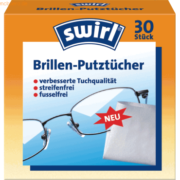 Swirl Brillenputztücher VE=30 Stück von Swirl