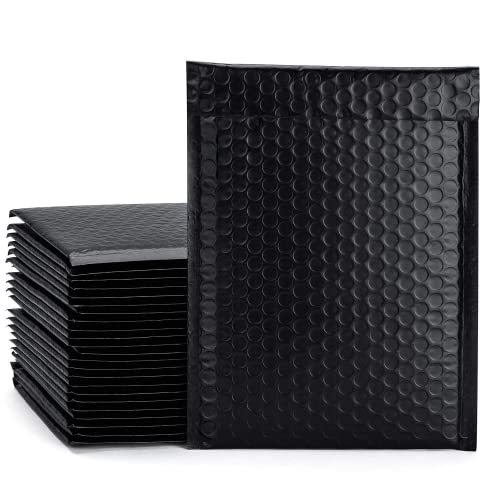 Switory A5 Versandtaschen 600 Stück Luftpolsterumschläge 15,3 cm x 26,9 cm Versandtaschen Warensendung Umschläge A5, Versandtaschen Luftpolster für CDs & Schmuck & Kosmetik & Geschenke Schwarz von Switory