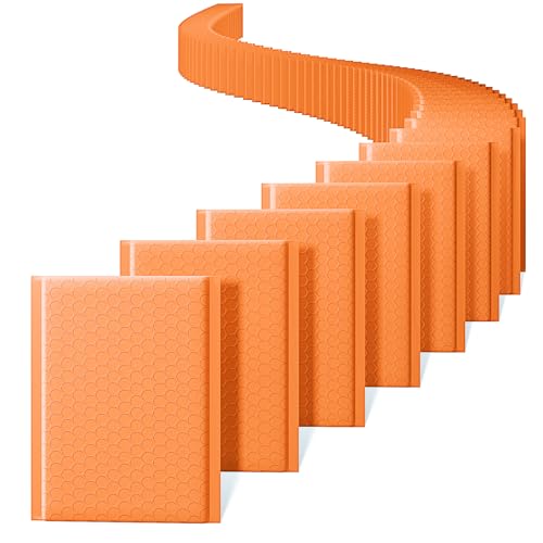 Switory Luftpolsterumschläge, selbstklebend, wasserdicht, Versandtaschen, 15,2 x 25,4 cm, Orange, 50 Stück Switory Luftpolsterumschläge, selbstklebend, wasserdicht, Versandtaschen, 15,2 x 25,4 cm, Orange, 50 Stück von Switory