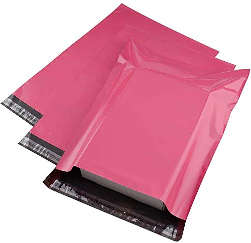 Switory Poly-Versandtaschen, Versandtaschen für Versandverpackungen, 30,5 x 39,5 cm, 100 Stück, Knallrosa Switory Poly-Versandtaschen, Versandtaschen für Versandverpackungen, 30,5 x 39,5 cm, 100 Stück, Knallrosa von Switory