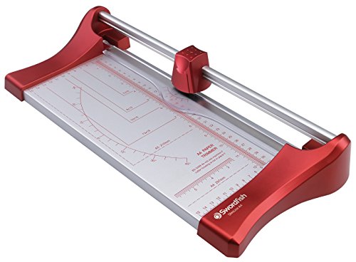Swordfish 40263 Schneidemaschine Slimline, A4, für 10 Blatt, Blau A4 rot Swordfish 40263 Schneidemaschine Slimline, A4, für 10 Blatt, Blau A4 rot von Swordfish