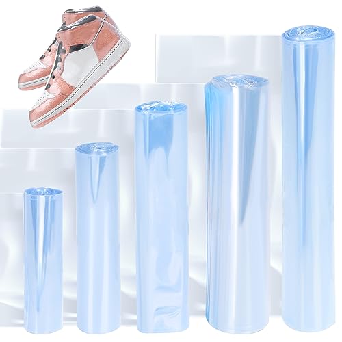 Swpeet 500Pcs 5 Größen 3.93" 4.7" 5.51" 6.2" 7.08" Klare PVC Schrumpfbeutel Schrumpfbänder Sortiment Kit, perforierte Schrumpfbeutel Hülsen für Seifenbad Bombe Gläser Taschen Seife Schrumpffolien Swpeet 500Pcs 5 Größen 3.93" 4.7" 5.51" 6.2" 7.08" Klare PVC Schrumpfbeutel Schrumpfbänder Sortiment Kit, perforierte Schrumpfbeutel Hülsen für Seifenbad Bombe Gläser Taschen Seife Schrumpffolien von Swpeet