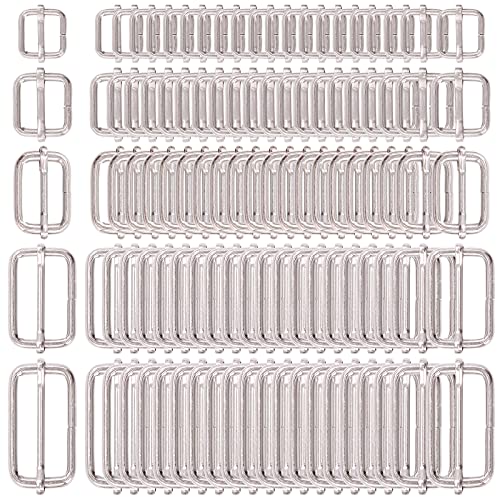 swpeet 50 PCS Bronze sortiert Mehrzweck Metall Rollschnallen für Gürtel Hardware Staubbeutel Ring Hand DIY Zubehör – 1/5,1 cm, 5/20,3 cm, 3/10,2 cm, 2,5 cm, 1–1/10,2 cm Rollerrings-Sliver swpeet 50 PCS Bronze sortiert Mehrzweck Metall Rollschnallen für Gürtel Hardware Staubbeutel Ring Hand DIY Zubehör – 1/5,1 cm, 5/20,3 cm, 3/10,2 cm, 2,5 cm, 1–1/10,2 cm Rollerrings-Sliver von Swpeet