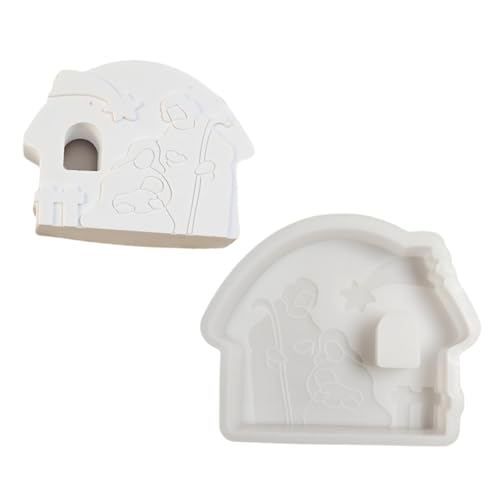 Religiöse Gipsformen aus Silikon, zur Geburt, Epoxidharz, Ornament, Gießformen für Heimdekoration Religiöse Gipsformen aus Silikon, zur Geburt, Epoxidharz, Ornament, Gießformen für Heimdekoration von Sxett