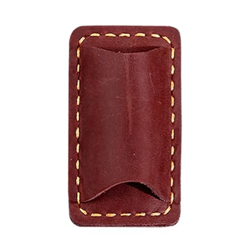 Stifthalter mit Clip, Leder, Tagebuch, Bleistift, einzelner Schlitz für Tagebuch, Notizbuch, Klemmbrett, Lederstifthalter Stifthalter mit Clip, Leder, Tagebuch, Bleistift, einzelner Schlitz für Tagebuch, Notizbuch, Klemmbrett, Lederstifthalter von Sxett