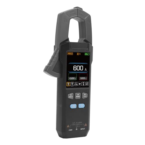 Sxhlseller Digitales Klemme Messgerät, Intuitive Benutzeroberfläche Stromspannung Ohmmeter Kapazitätstester für die Installation der Geräte von Sxhlseller