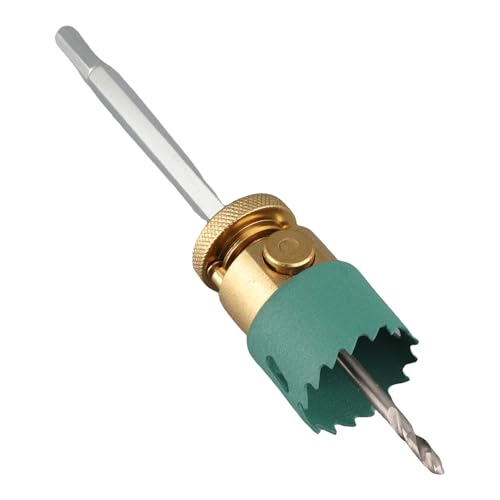 Sxhlseller Lochsäge, 125 -Mm -Staubschale Schnellfreisetzer Arbor Metall Loch Cutter 7,5 Mm Sechskantwelle für Massives Holz (40 mm/1,57in) von Sxhlseller