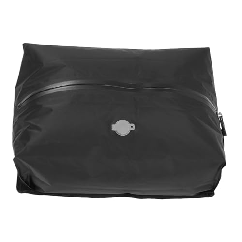 Sxhlseller Vakuumbeutel für Reisegepäck, Wiederverwendbare Kompressionstaschen für Koffer und Rucksack, 70D -TPU -Vakuumverpackungswürfel, Space Saver & 16L Große Kapazität, 1 Pack (BLACK) von Sxhlseller