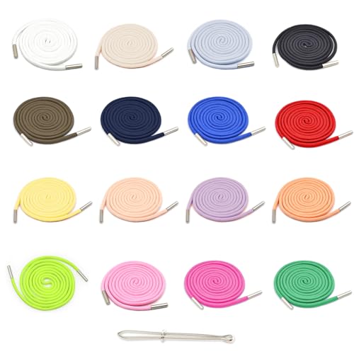 Sxutop 16 Stück Kordel Jogginghose 140cm Kordelzug mit Durchziehnadel Hosenband zum Einziehen Kordelband Hose Ersatz Universal Kordelzug für Hoodie,Sporthosen,Jacken,Sportschuhe,Handtaschen(16 Farben) Sxutop 16 Stück Kordel Jogginghose 140cm Kordelzug mit Durchziehnadel Hosenband zum Einziehen Kordelband Hose Ersatz Universal Kordelzug für Hoodie,Sporthosen,Jacken,Sportschuhe,Handtaschen(16 Farben) von Sxutop