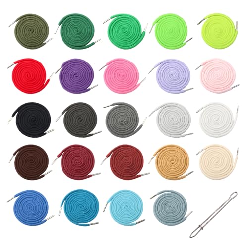 Sxutop 24 Stück Kordel für Hoodie 130 cm Kordel Jogginghose Universal Hosen Kordel mit Durchziehnadel Kordelband Hose Ersatz Kordelzug für Hoodie Hosen Sporthosen Jacken Handtaschen, 24 Farben Sxutop 24 Stück Kordel für Hoodie 130 cm Kordel Jogginghose Universal Hosen Kordel mit Durchziehnadel Kordelband Hose Ersatz Kordelzug für Hoodie Hosen Sporthosen Jacken Handtaschen, 24 Farben von Sxutop