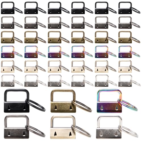 Sxutop 42 Stück SchlüSselband Rohlinge 25mm Klemmverschluss Anhänger in 6 Farben Klemmschließeanhänger aus Metall Schlüsselanhänger Hardware mit Schlüsselbund für Herstellung von Schlüsselbändern Sxutop 42 Stück SchlüSselband Rohlinge 25mm Klemmverschluss Anhänger in 6 Farben Klemmschließeanhänger aus Metall Schlüsselanhänger Hardware mit Schlüsselbund für Herstellung von Schlüsselbändern von Sxutop