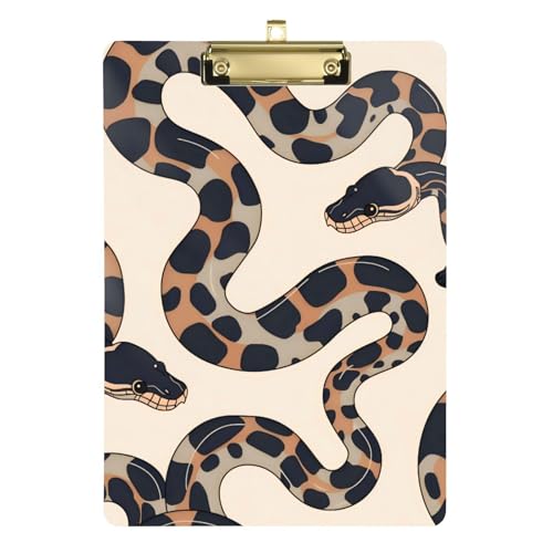 Ball Python Minimalistisches Klemmbrett A4 Krankenschwester Schule Klemmbrett Mädchen Klemmbrett Transparent für Klassenzimmer Zubehör für Lehrer Grundschule Größe 22,9 x 30,5 cm Ball Python Minimalistisches Klemmbrett A4 Krankenschwester Schule Klemmbrett Mädchen Klemmbrett Transparent für Klassenzimmer Zubehör für Lehrer Grundschule Größe 22,9 x 30,5 cm von SyXIOP