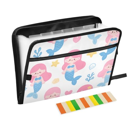 Dokumentenmappe mit niedlichem Cartoon-Motiv, Blau, 13 Taschen, A4, Briefgröße mit Reißverschluss, für Geschäftsdokumente, Dokumentenmappe, erweiterbar Dokumentenmappe mit niedlichem Cartoon-Motiv, Blau, 13 Taschen, A4, Briefgröße mit Reißverschluss, für Geschäftsdokumente, Dokumentenmappe, erweiterbar von SyXIOP