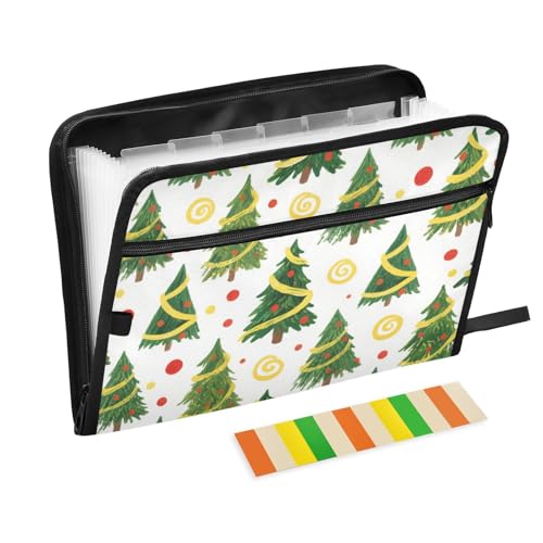 Fächermappe "Merry Christmas", Kunststoff, 13 Fächer, A4, Briefgröße mit Reißverschluss, für Zuhause, Büro, Büro, Ordner, Para Guardar Documentos Fächermappe "Merry Christmas", Kunststoff, 13 Fächer, A4, Briefgröße mit Reißverschluss, für Zuhause, Büro, Büro, Ordner, Para Guardar Documentos von SyXIOP