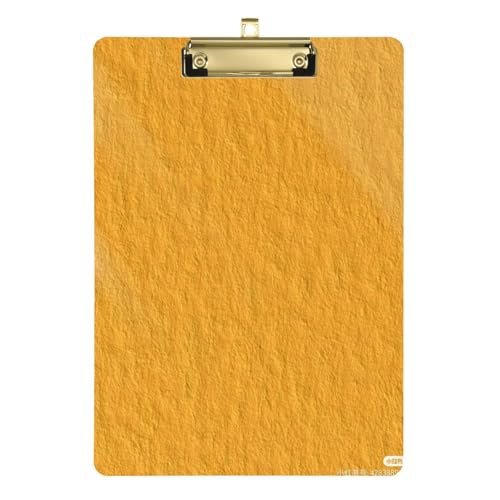 Gelbes A4-Klemmbrett, Smart-Klemmbrett, Standardloch für Klemmbrett, Lehrergröße 22,9 x 30,5 cm Gelbes A4-Klemmbrett, Smart-Klemmbrett, Standardloch für Klemmbrett, Lehrergröße 22,9 x 30,5 cm von SyXIOP