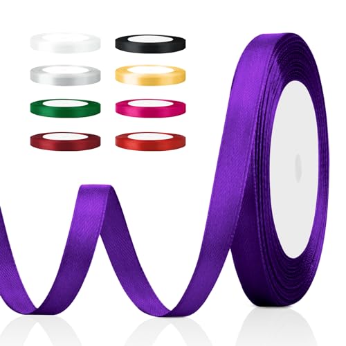 Geschenkband,Satinband,Schleifenband,Schleife 1cm X 22m,Geschenkband Stoff,Geschenkverpackung Band,Satinbandschleifen Lila,Dekoband,Haare Schleifenband,Weihnachtsgeschenkband,Halloween-Band Geschenkband,Satinband,Schleifenband,Schleife 1cm X 22m,Geschenkband Stoff,Geschenkverpackung Band,Satinbandschleifen Lila,Dekoband,Haare Schleifenband,Weihnachtsgeschenkband,Halloween-Band von SycloPak
