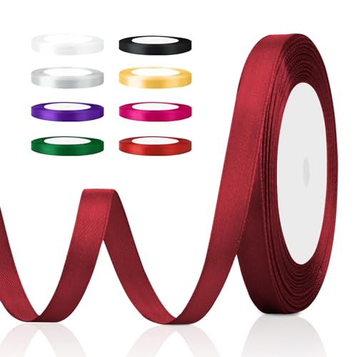 Geschenkband Rot,Satinband,Schleifenband Rote 10mm x 22meters,Satinband Weinrot,Rotes Band,Geschenkband Stoff,Schleifenband Rot,Haare Schleifenband,Schleife,Geschenkband Weihnachten,Dekoband Rot Geschenkband Rot,Satinband,Schleifenband Rote 10mm x 22meters,Satinband Weinrot,Rotes Band,Geschenkband Stoff,Schleifenband Rot,Haare Schleifenband,Schleife,Geschenkband Weihnachten,Dekoband Rot von SycloPak