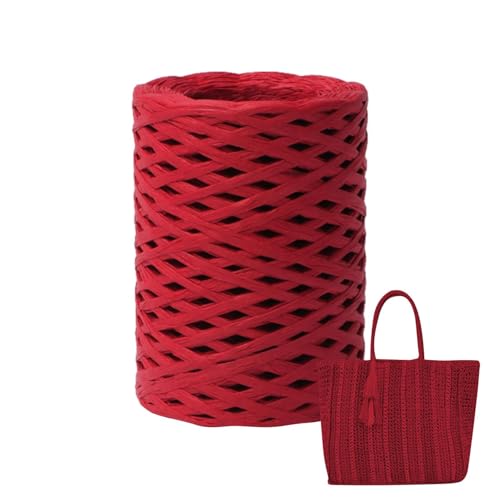 150m Raffiabast Papierband, Raffia Papierschnur Geschenkband, Geschenkband Verpackung, Bastpapierbänder Zum Basteln Für Floristik, Weberei & Bastelprojekte von Syengery