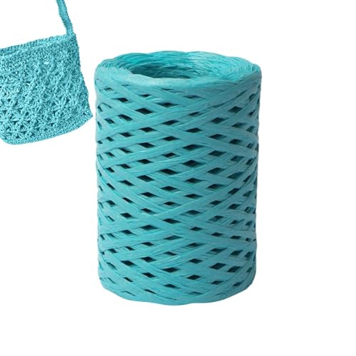 150m Raffiabast Papierband, Raffia Papierschnur Geschenkband, Geschenkband Verpackung, Bastpapierbänder Zum Basteln Für Floristik, Weberei & Bastelprojekte von Syengery