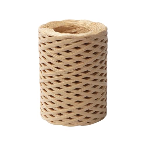 150m Raffiabast Papierband, Raffia Papierschnur Geschenkband, Geschenkband Verpackung, Bastpapierbänder Zum Basteln Für Floristik, Weberei & Bastelprojekte von Syengery