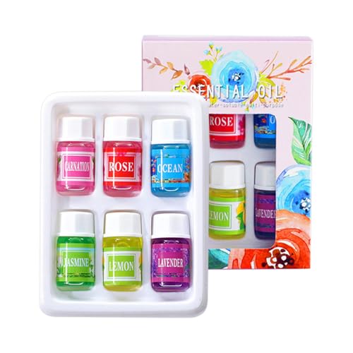 Syengery Aromatherapie Diffuser Öle - Duftöl Für Luftbefeuchter - Wasserlöslicher Duft 6 Stück Für Schlafzimmer Badezimmer Auto Syengery Aromatherapie Diffuser Öle - Duftöl Für Luftbefeuchter - Wasserlöslicher Duft 6 Stück Für Schlafzimmer Badezimmer Auto von Syengery