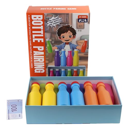 Syengery Familienspiele,Flaschen-Paarungsspiel | Interaktives Gruppenspiel Für Kinder Erwachsene Drinnen Draußen Bei Partys Syengery Familienspiele,Flaschen-Paarungsspiel | Interaktives Gruppenspiel Für Kinder Erwachsene Drinnen Draußen Bei Partys von Syengery