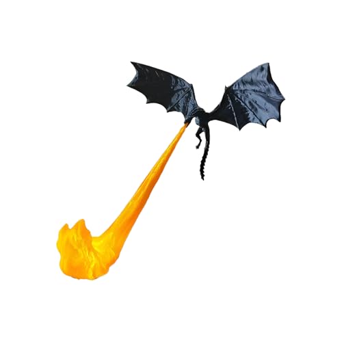 SYFUNLV Drachenflammen Buchecke,Dragon Flame Bücherregal,Gothic-Drachenflammen-Buchdekoration,Schreibtischskulptur Fliegender Drache,Dekorative Buchstützen, für Kaminregal,Schlafzimmer (S,Stil 2) von Syfunlv