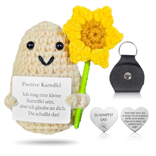 Pocket Hug Potato Emotional Support Glücksbringer Positive Geschenke Kartoffe Knitted Potato Doll Positiver Energiekarte Sonnenblume Gute Besserung Geschenke Mutmacher Geschenk Viel Glück Geschenke Pocket Hug Potato Emotional Support Glücksbringer Positive Geschenke Kartoffe Knitted Potato Doll Positiver Energiekarte Sonnenblume Gute Besserung Geschenke Mutmacher Geschenk Viel Glück Geschenke von Syhdfxknp