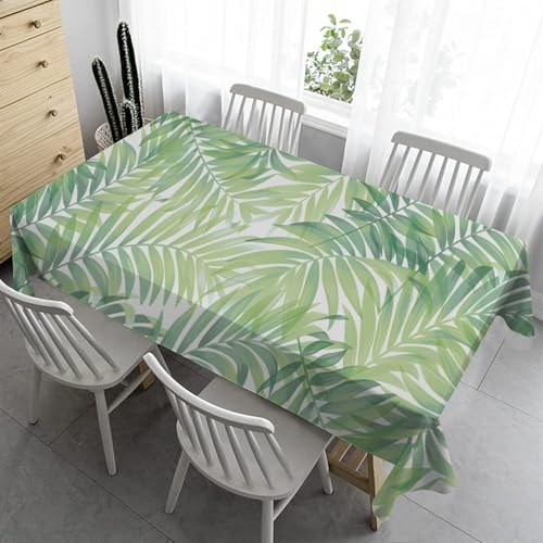 Abwischbare Tischdecke 120x160 cm - Mikrofaser Tischdecke Outdoor Rechteckig Bierzeltgarnitur Abwaschbar Wetterfestn für Garten Geburtstag Botanische MusterR10 Abwischbare Tischdecke 120x160 cm - Mikrofaser Tischdecke Outdoor Rechteckig Bierzeltgarnitur Abwaschbar Wetterfestn für Garten Geburtstag Botanische MusterR10 von Syhi Qlty