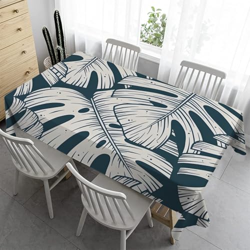 Bierzeltgarnitur Klein Tischdecke Abwaschbar 100x140 cm - Botanische Pflanzen Tischdecke Outdoor Fleckschutz Gartentischdecke Wasserabweisend Stoff Table Cloth FrüHlingsbläTterR69 Bierzeltgarnitur Klein Tischdecke Abwaschbar 100x140 cm - Botanische Pflanzen Tischdecke Outdoor Fleckschutz Gartentischdecke Wasserabweisend Stoff Table Cloth FrüHlingsbläTterR69 von Syhi Qlty