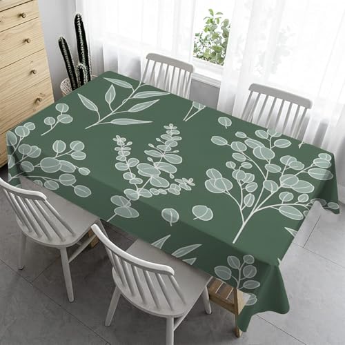 Blatt Rechteckig Biertisch Tischdecke 140x180 cm Pflanze Outdoor - Abwaschbar Gartentischdecke Wasserabweisendn für Küche Wohnzimmertisch A116 Blatt Rechteckig Biertisch Tischdecke 140x180 cm Pflanze Outdoor - Abwaschbar Gartentischdecke Wasserabweisendn für Küche Wohnzimmertisch A116 von Syhi Qlty