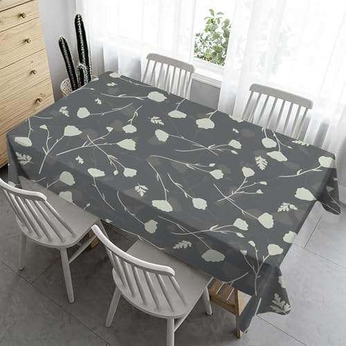 Blume Rechteckig Biertisch Tischdecke 140x180 cm Pflanze Outdoor - Abwaschbar Gartentischdecke Wasserabweisendn für Küche Wohnzimmertisch A68 Blume Rechteckig Biertisch Tischdecke 140x180 cm Pflanze Outdoor - Abwaschbar Gartentischdecke Wasserabweisendn für Küche Wohnzimmertisch A68 von Syhi Qlty