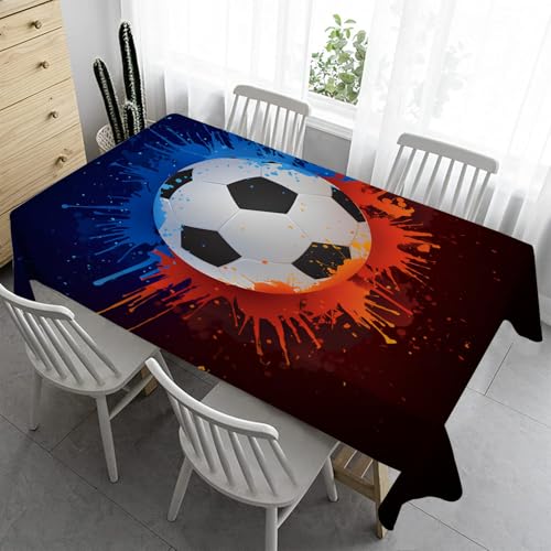 Fußball Klein Tischdecke 80x80 cm Sport Outdoor Abwaschbar Gartentischdecke - Eckign Wasserabweisend Fleckschutz für Geburtstag Bierzeltgarnitur A81 Fußball Klein Tischdecke 80x80 cm Sport Outdoor Abwaschbar Gartentischdecke - Eckign Wasserabweisend Fleckschutz für Geburtstag Bierzeltgarnitur A81 von Syhi Qlty