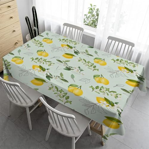 Gelbe Zitrone Tischdecke Klein Tischdecke 80x80 cm Blumen und Blätter Tischdecke Outdoor Abwaschbar Gartentischdecke Eckig Tischdecken Wasserabweisend Fleckschutz für Geburtstag Bierzeltgarnitur(A24) Gelbe Zitrone Tischdecke Klein Tischdecke 80x80 cm Blumen und Blätter Tischdecke Outdoor Abwaschbar Gartentischdecke Eckig Tischdecken Wasserabweisend Fleckschutz für Geburtstag Bierzeltgarnitur(A24) von Syhi Qlty