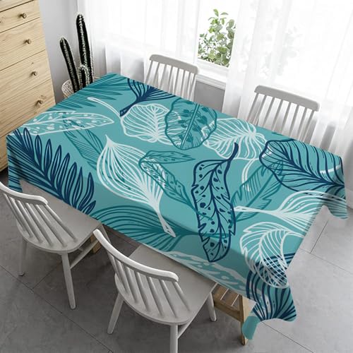 Rechteckig Biertisch Tischdecke 140x180 cm - Dekorativ Tischdecke Outdoor Abwaschbar Gartentischdecke Wasserabweisendn für Küche Wohnzimmertisch Abstrakte KunstR76 Rechteckig Biertisch Tischdecke 140x180 cm - Dekorativ Tischdecke Outdoor Abwaschbar Gartentischdecke Wasserabweisendn für Küche Wohnzimmertisch Abstrakte KunstR76 von Syhi Qlty