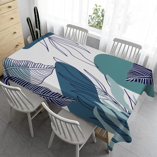 Rechteckig Biertisch Tischdecke 140x180 cm - Palmen Tischdecke Outdoor Abwaschbar Gartentischdecke Wasserabweisendn für Küche Wohnzimmertisch BotanischesR68 Rechteckig Biertisch Tischdecke 140x180 cm - Palmen Tischdecke Outdoor Abwaschbar Gartentischdecke Wasserabweisendn für Küche Wohnzimmertisch BotanischesR68 von Syhi Qlty